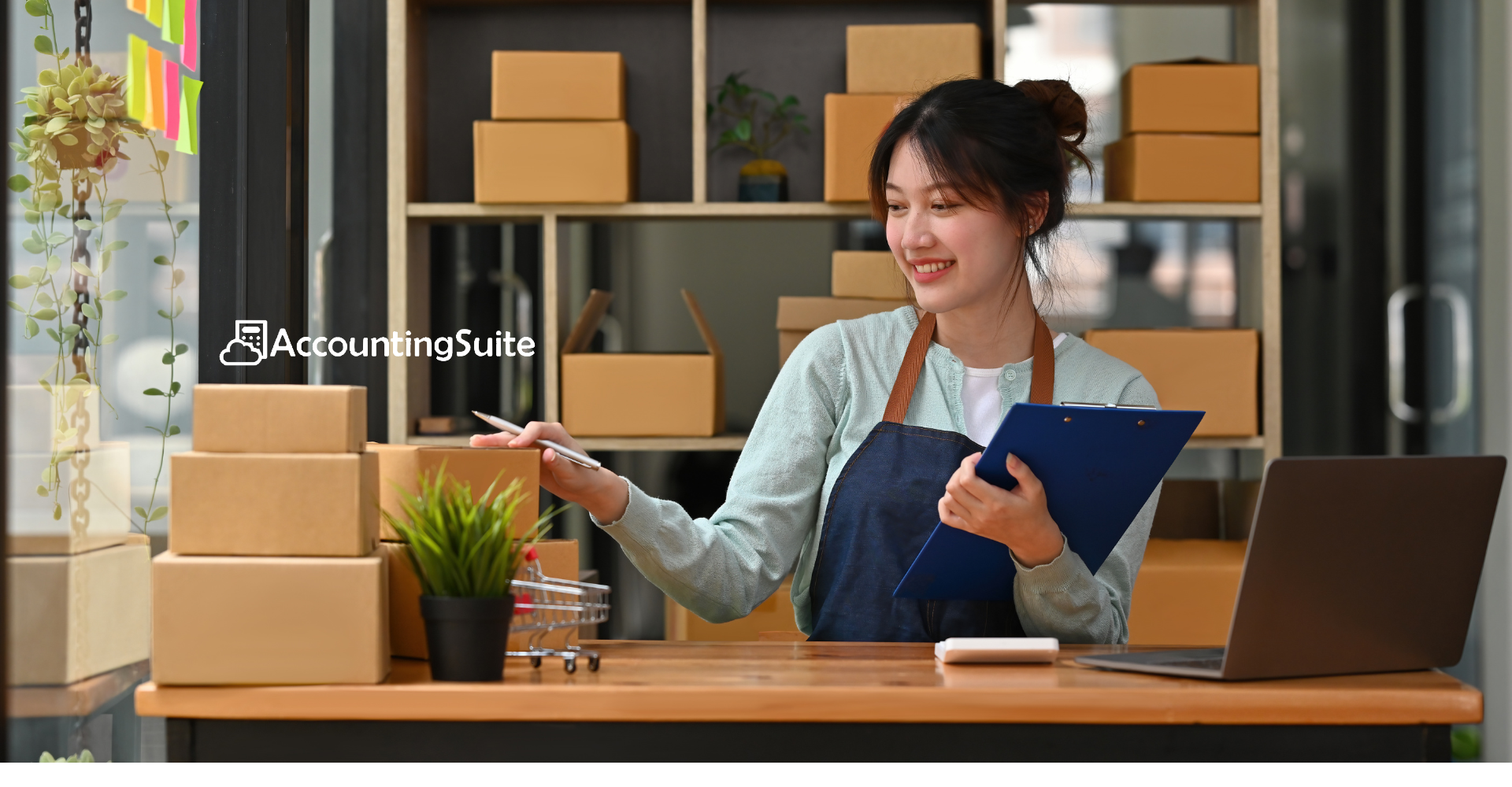 Retail business using AccountingSuite for inventory and sales management