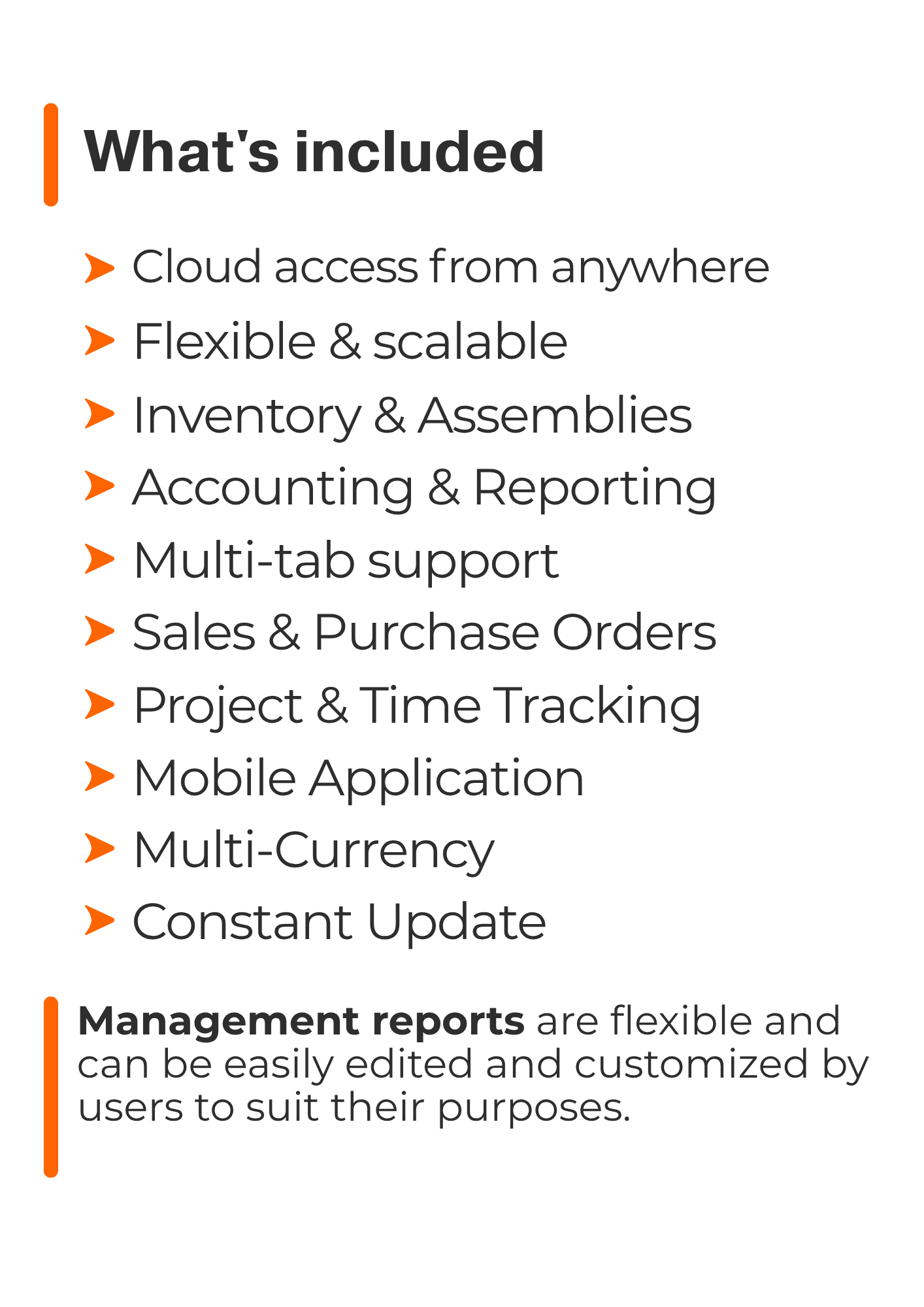 What is included in AccountingSuite